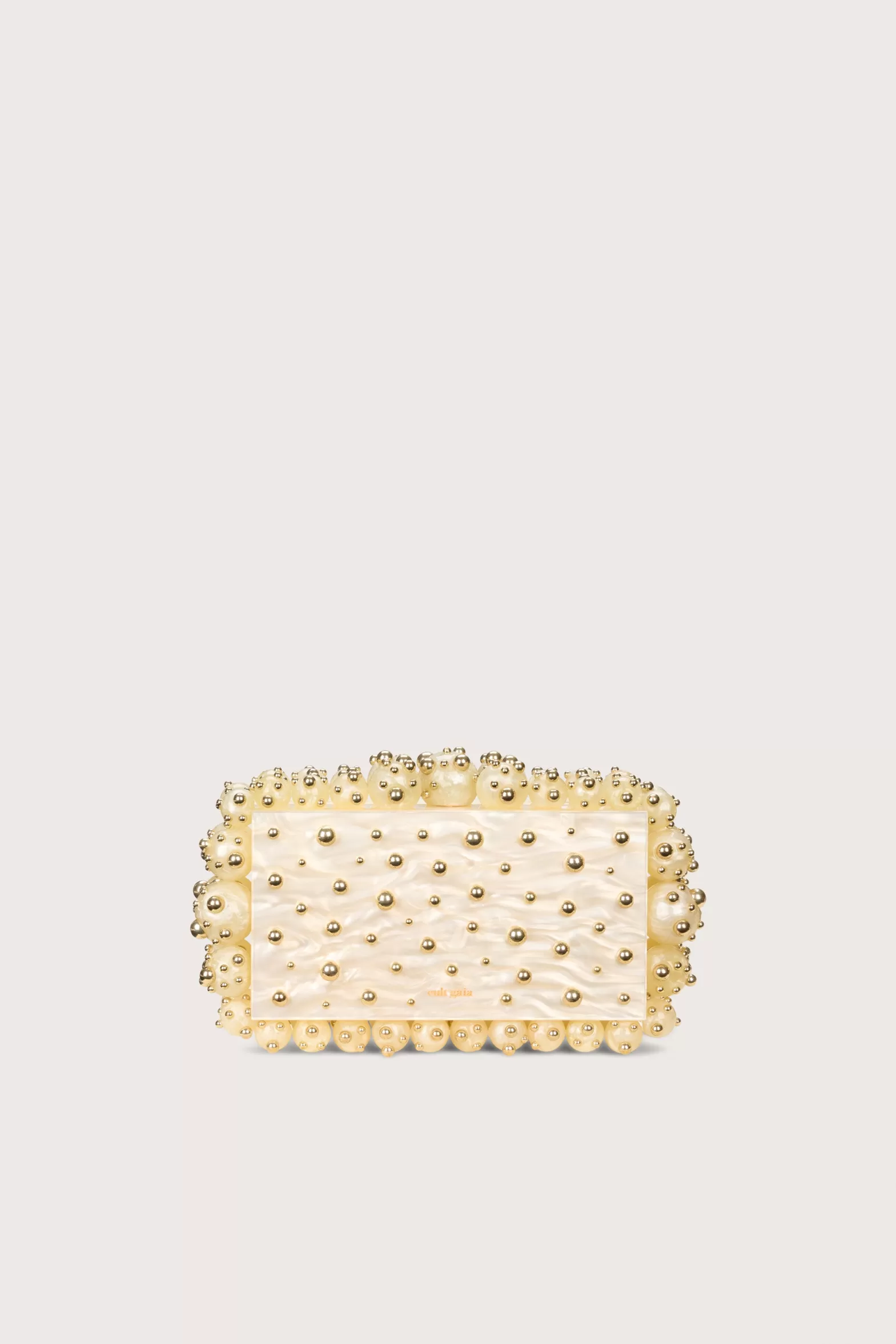 EOS CLUTCH - STUDDED IVORY^Cult Gaia Store