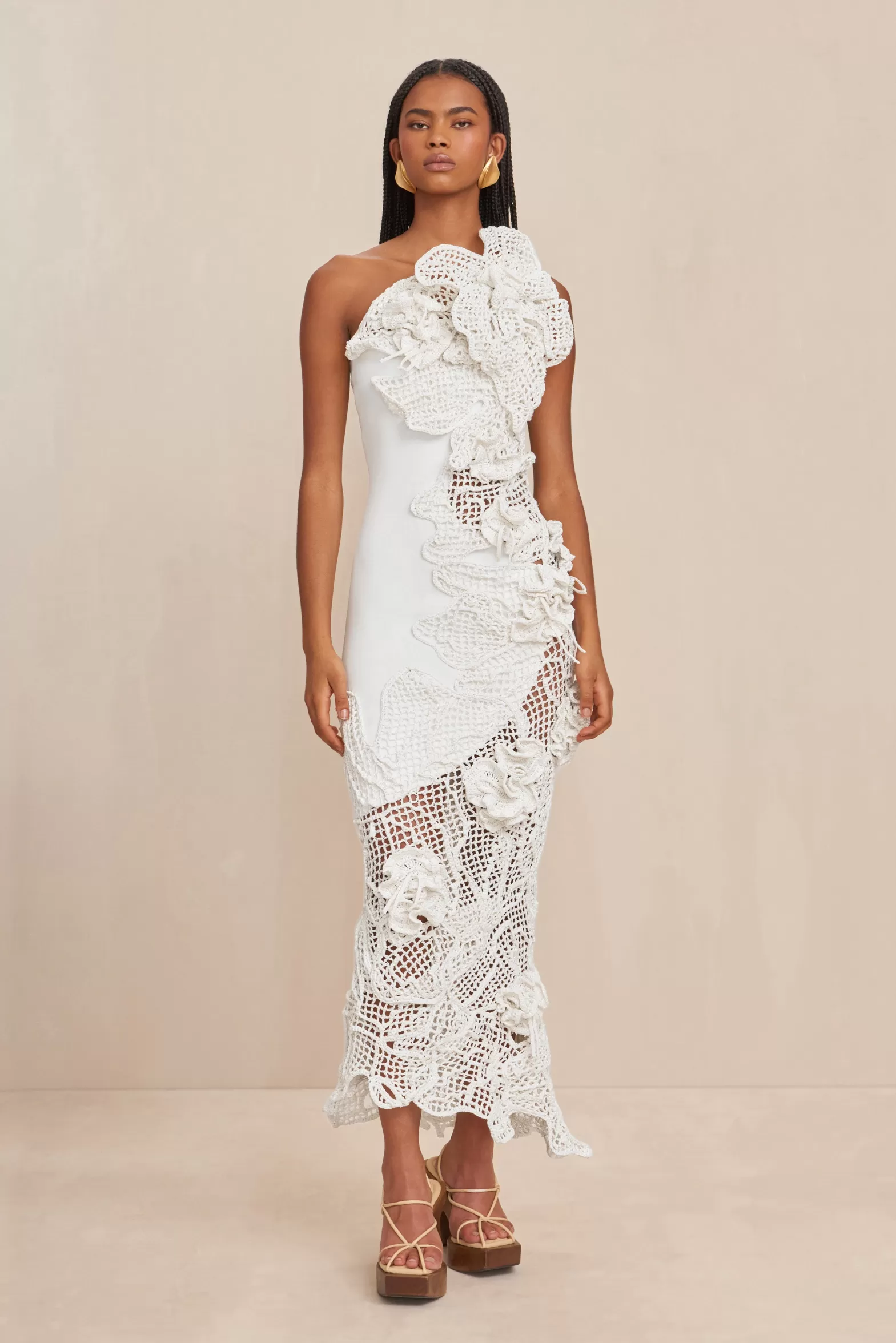 GALLA CROCHET GOWN - ^Cult Gaia Best Sale