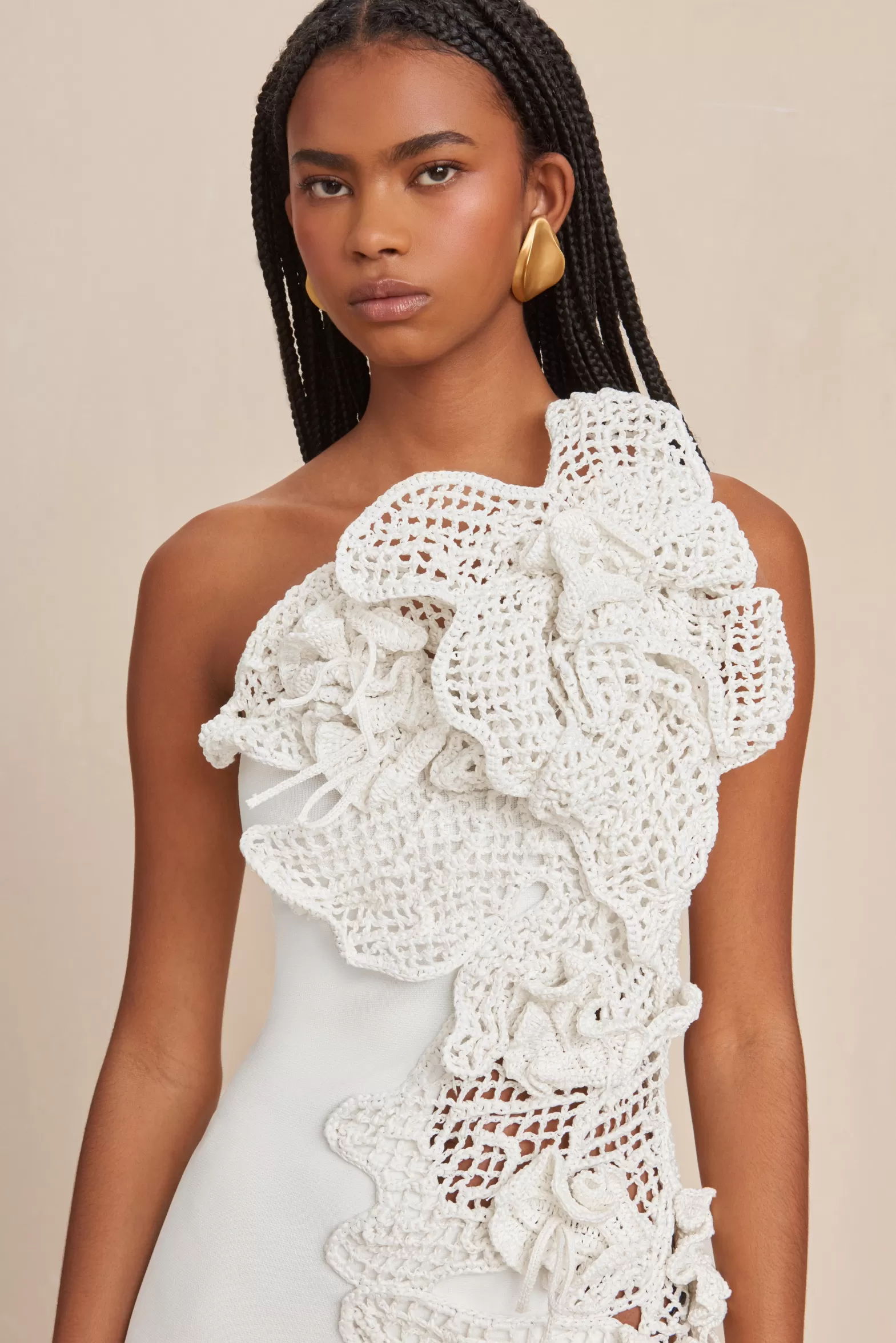 GALLA CROCHET GOWN - ^Cult Gaia Best Sale