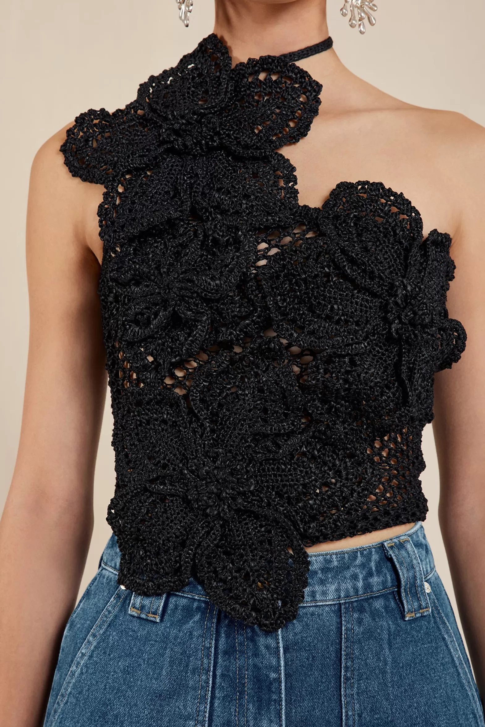 NAZANIN CROCHET TOP - ^Cult Gaia Shop