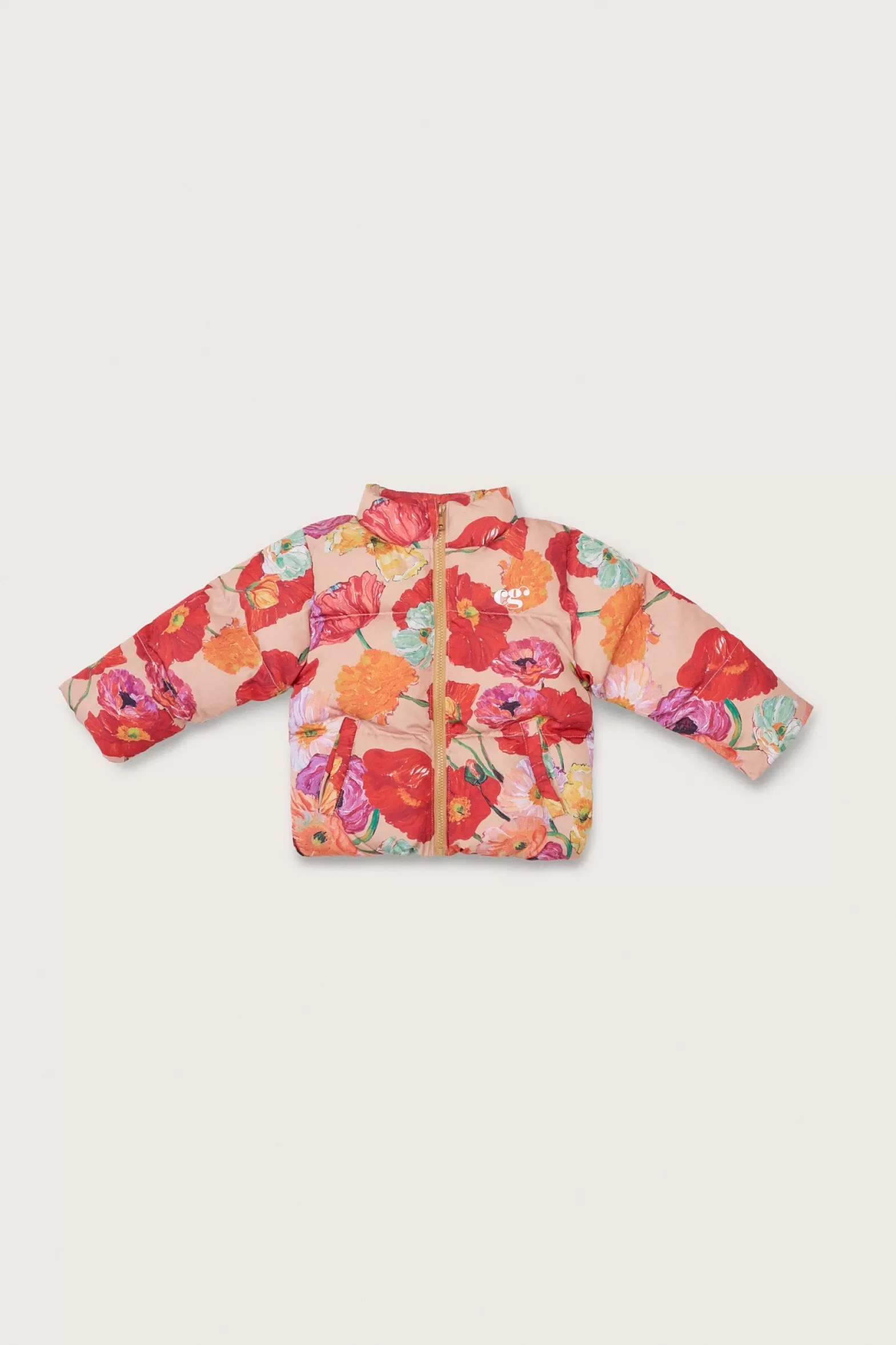 POLINA KIDS PUFFER - PAINTED FLORAL^Cult Gaia Discount