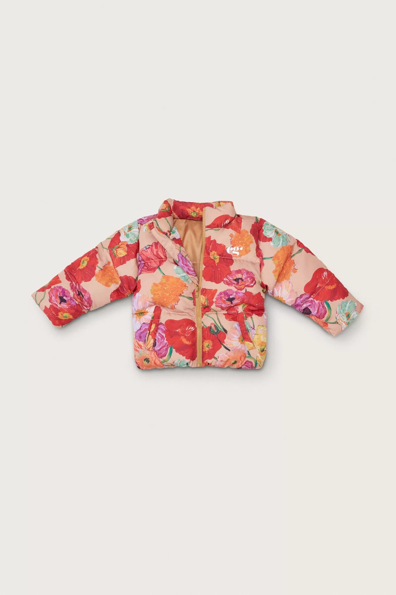 POLINA KIDS PUFFER - PAINTED FLORAL^Cult Gaia Discount