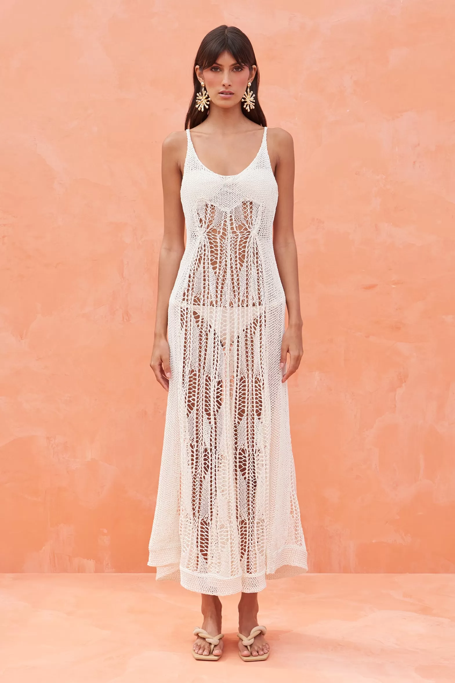 VICKIE CROCHET COVERUP - ^Cult Gaia Sale